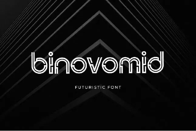 Binovomid font