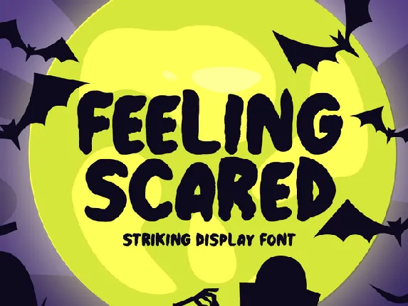 Feeling Scared font