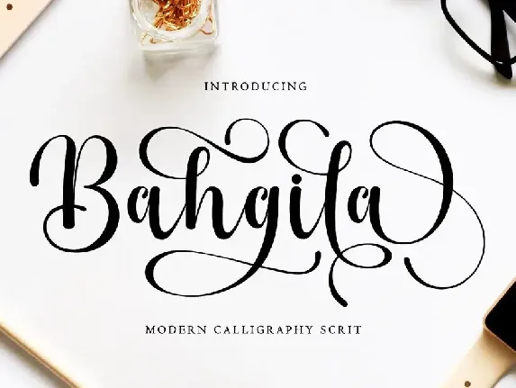 Bahgila font