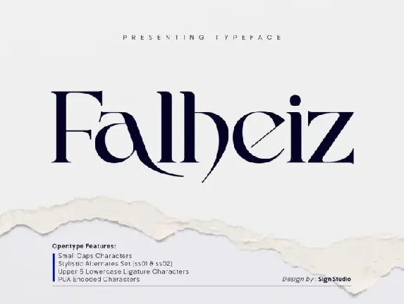 Falheiz font