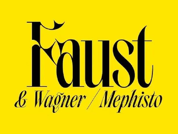 Faust font