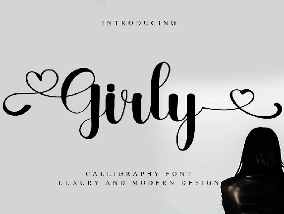 Girly font