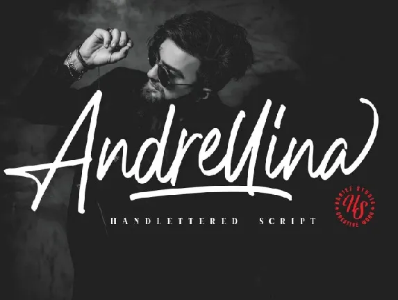 Andrellina Signature font