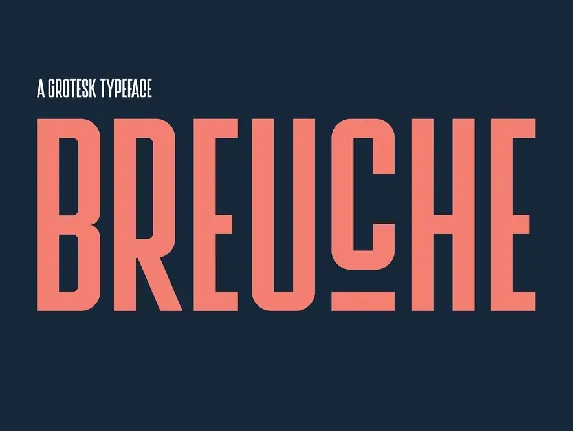 Breuche font