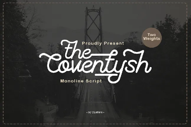 Coventysh Demo font