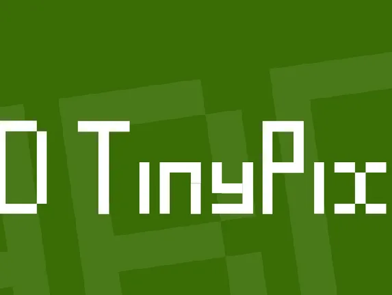 SD TinyPixy font