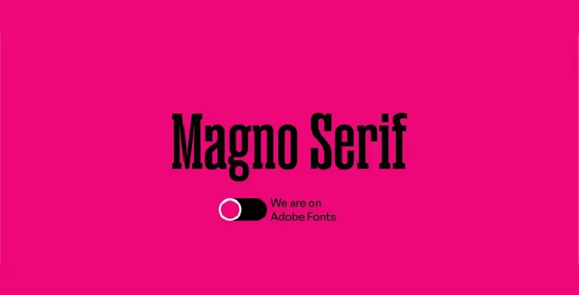 Magno Serif Family font