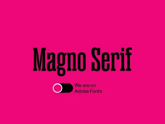 Magno Serif Family font