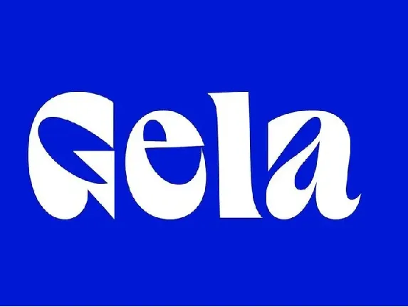 Gela font