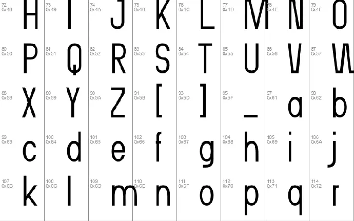 Oshimen font