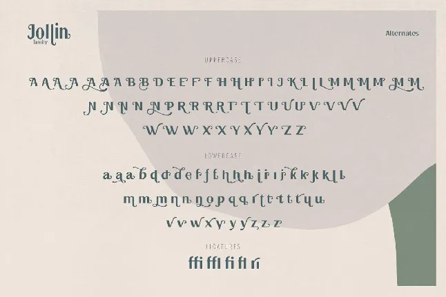 Jollin font