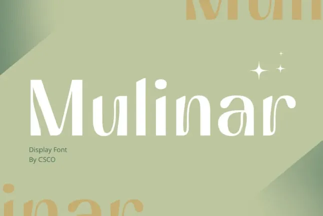 Mulinar font