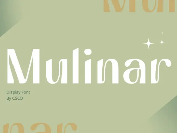 Mulinar font