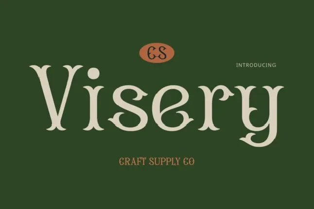 CS Visery font