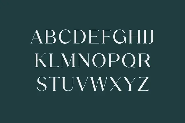 Biconvex font