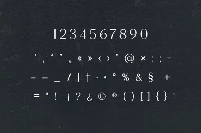 Biconvex font