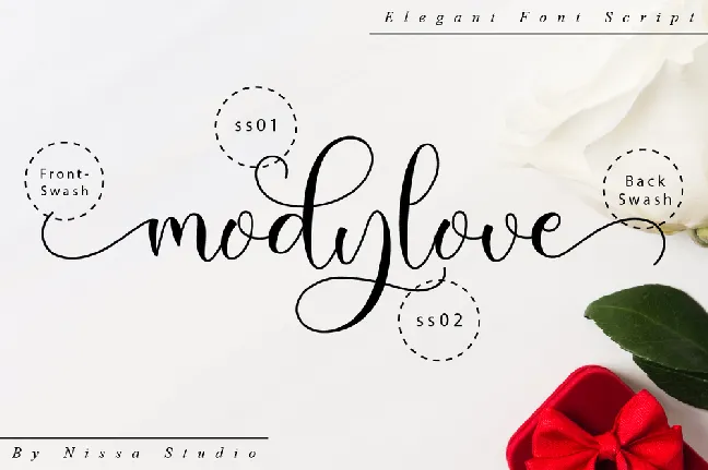 Modylove font