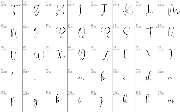 Modylove font