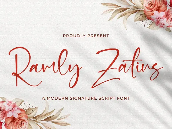 Ramly Zatins font