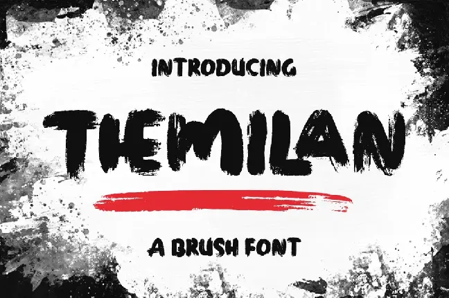 Themilan font