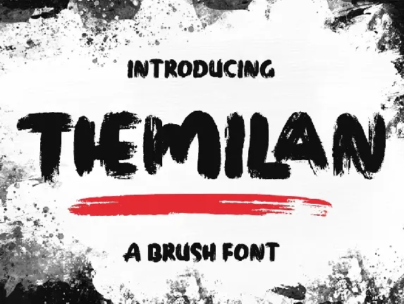 Themilan font