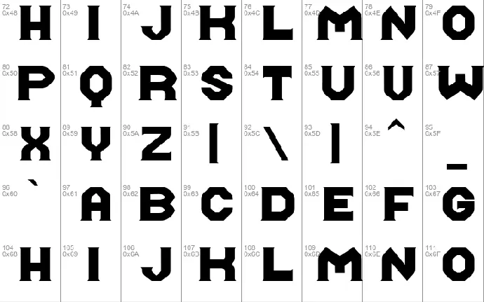 Midroba font