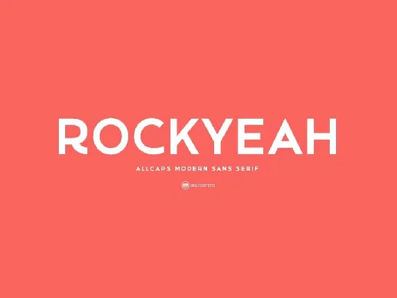 Rockyeah font