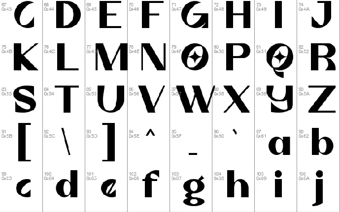 Bonivar font