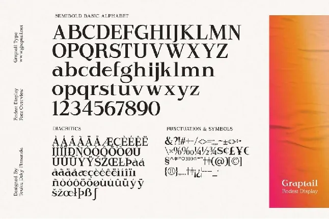 Rodest font