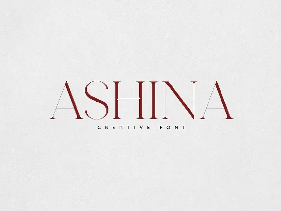 Ashina font