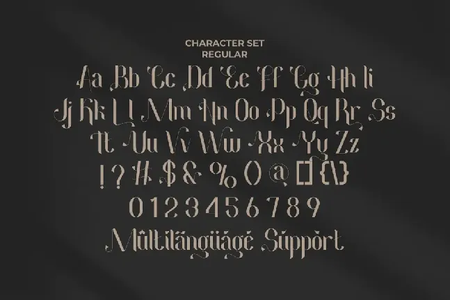 Hardenburg Demo font