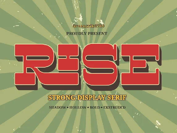 Rise font