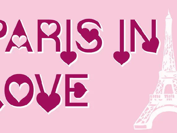 Paris in Love font