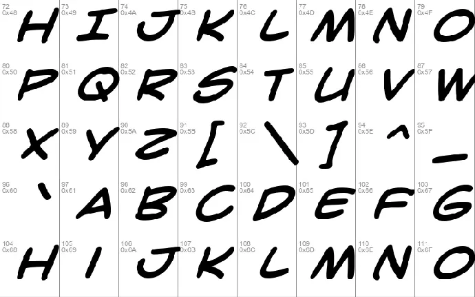 CrimeFighter BB font