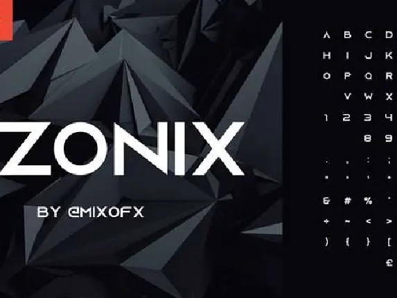 Azonix font