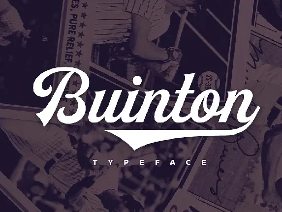 Buinton font