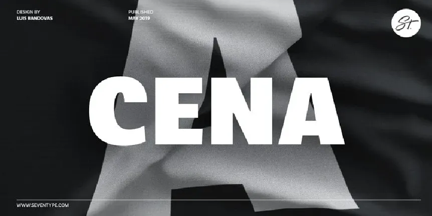 Cena Family font