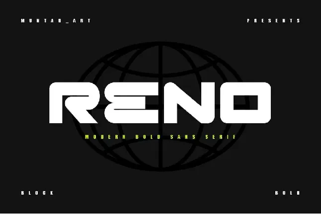 Reno font