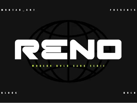 Reno font