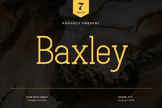 Baxley font