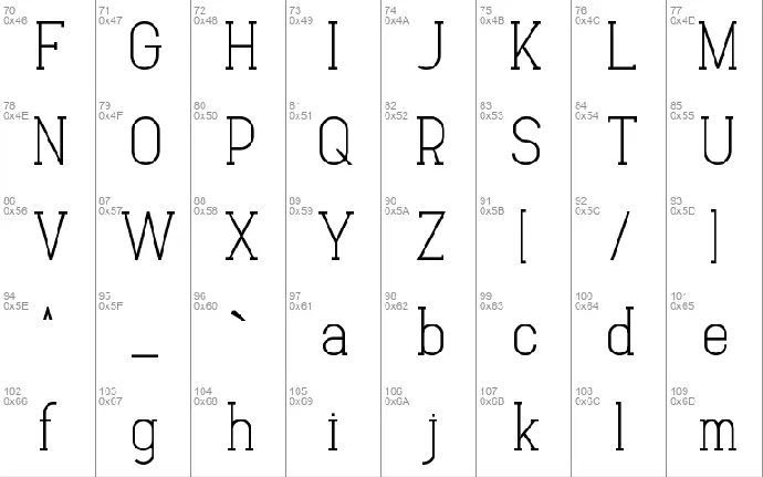 Baxley font