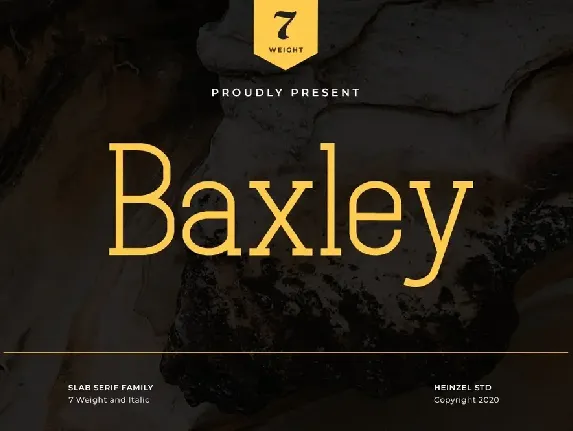 Baxley font