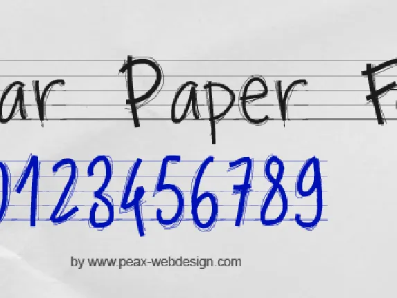 PW Scolar Paper font