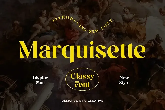 Marquisette font