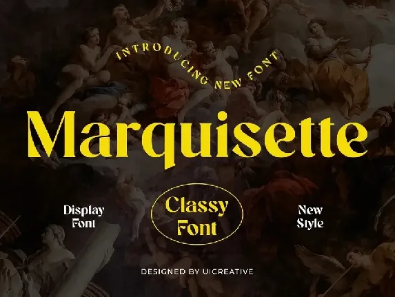 Marquisette font