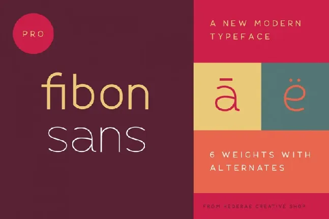 Fibon Sans font