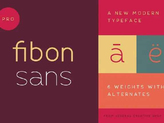 Fibon Sans font