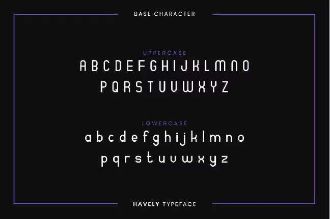 Havely font