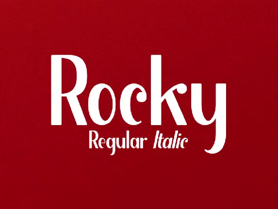 Rocky font