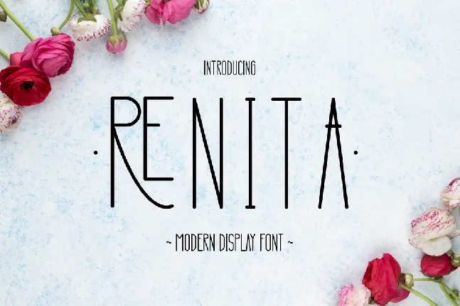 RENITA font